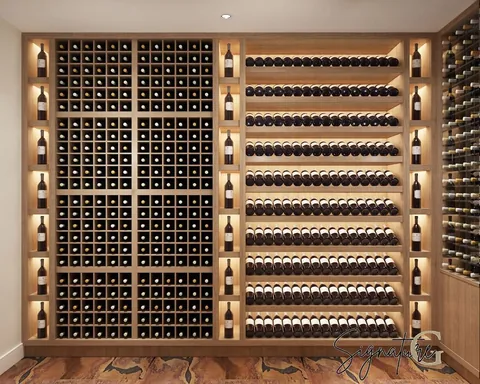 Uncork the elegance 🍷 — Living & Dining
